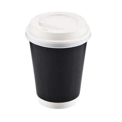 14 Oz Siyah Double Wall Karton Bardak