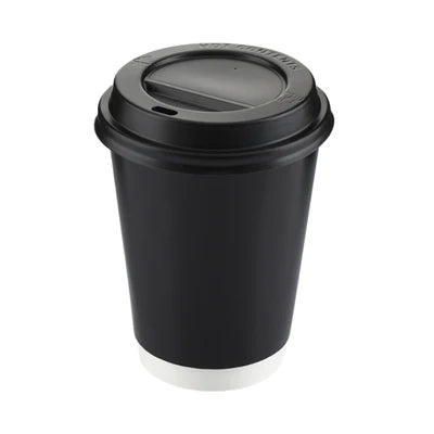 14 Oz Siyah Double Wall Karton Bardak