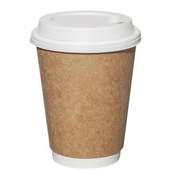 14 oz Kraft Double Wall Karton Bardak