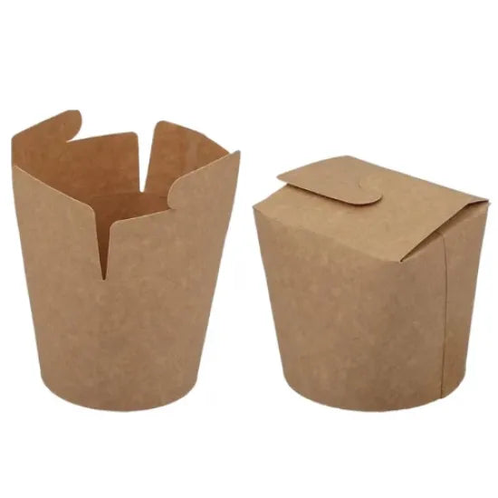 26 Oz Kraft Karton Noodle Kutusu