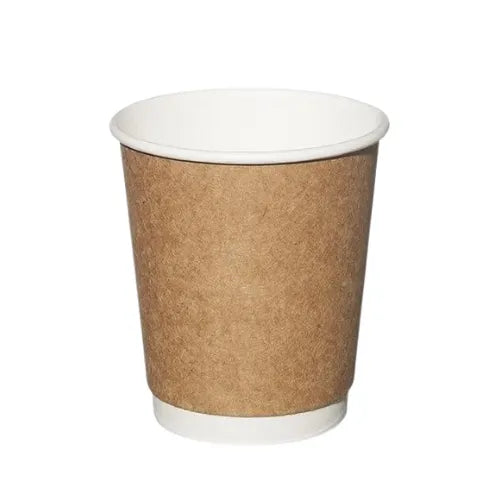 8 oz Kraft Double Wall Karton Bardak