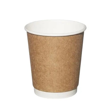 8 oz Kraft Double Wall Karton Bardak