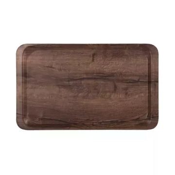 Ahşap Kaydırmaz Servis Tepsisi 32x44 cm