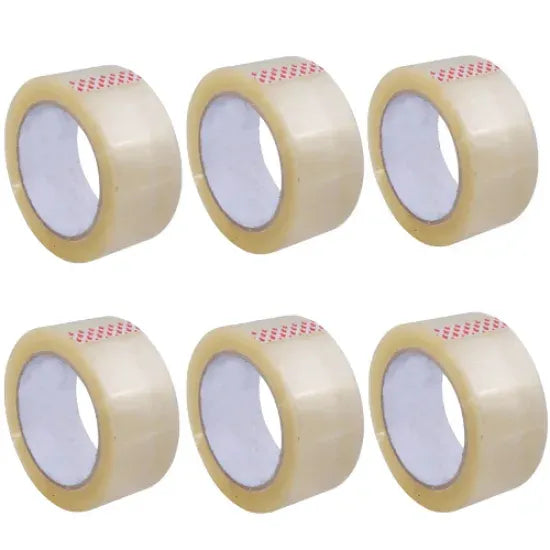 Akrilik Koli Bandı 45 mm x 100 m Şeffaf 6’lı Paket