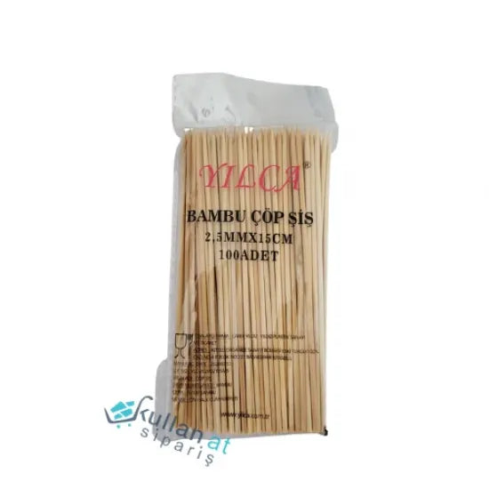 Çöp Şiş 15 cm (100’Lü)