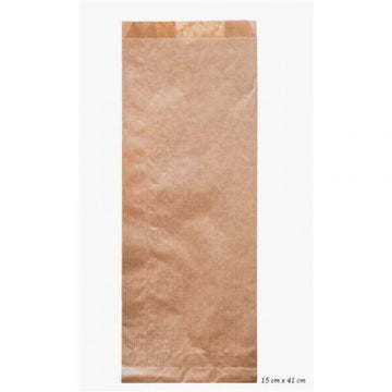 Çizgili Şamua Kraft Kese Kağıdı 15X41 cm 10 Kg