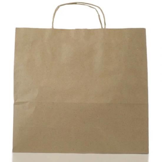 Kraft Çanta Burgu Saplı 33x33x20 cm