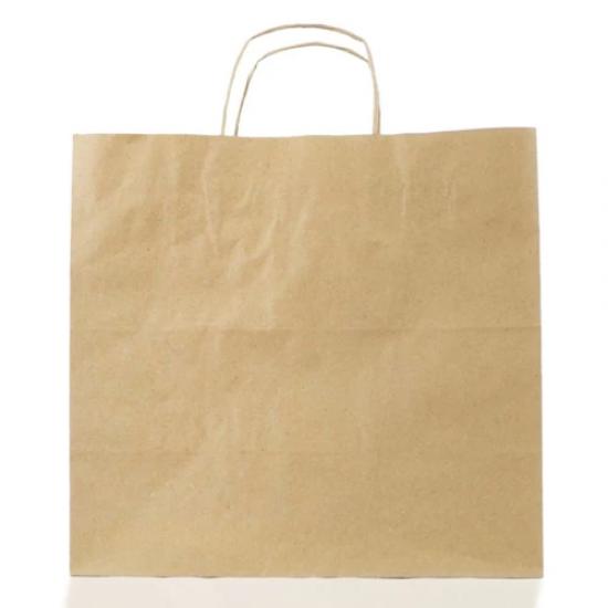 Kraft Çanta Burgu Saplı 32x40x12 cm
