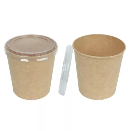 Karton Kova Kapağı 33 Oz (1000 cc) 100 Adet