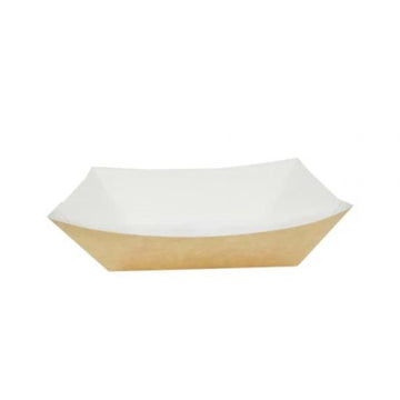 Kumpir Kutusu Yapışmalı Kraft (13Oz) 7x10,5x3,5 cm