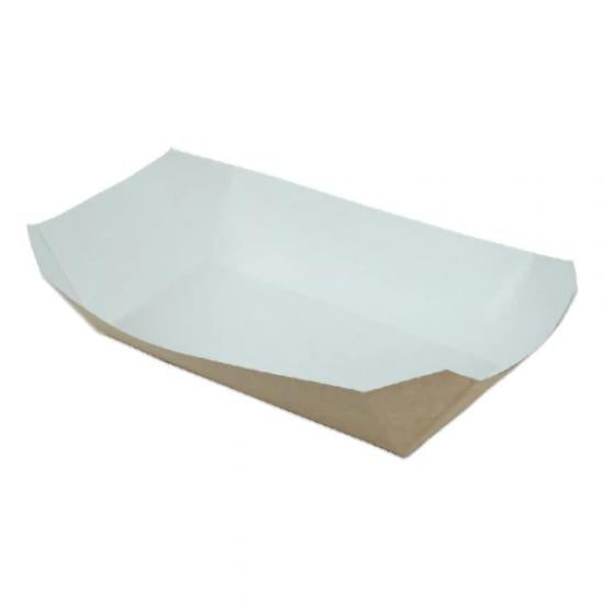 Kumpir Kutusu Yapışmalı Kraft (24Oz) 7x15x4,5 cm