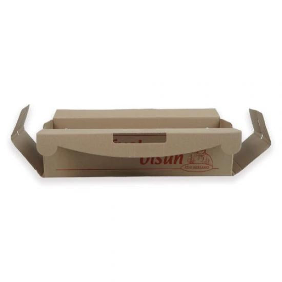 Saplı Lahmacun Kutusu Büyük 19x40x10 cm 100 Adet