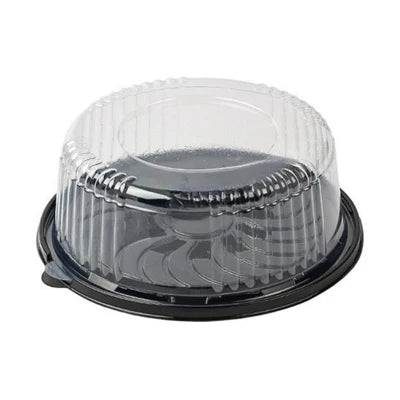 Plastik Pasta Kabı Seti Çap 21:cm H:7,5 cm