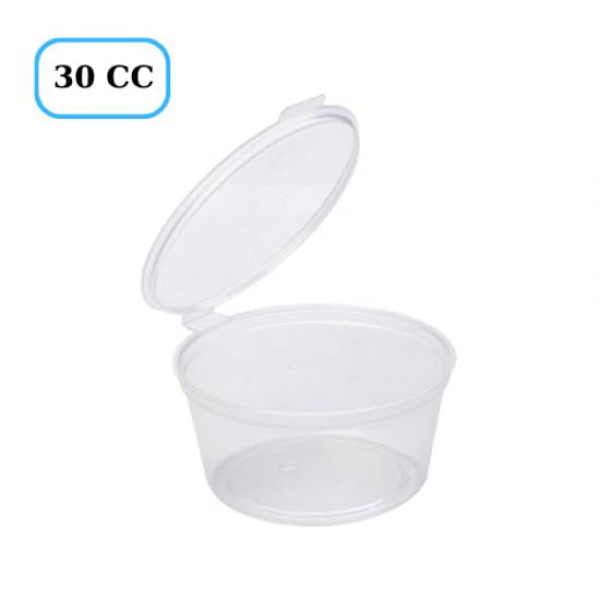 Sıcağa Dayanıklı Plastik Sos Kabı 30 cc