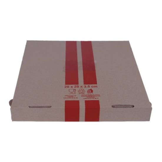 Standart Pizza Kutusu 33x33x3,5 cm 100 Adet