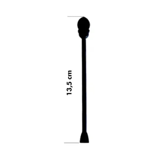 Tıkaçlı Karıştırıcı Büyük 13,5 cm Siyah