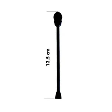 Tıkaçlı Karıştırıcı Büyük 13,5 cm Siyah