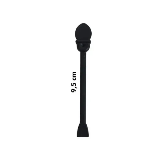 Tıkaçlı Karıştırıcı Küçük 9,5 cm Siyah