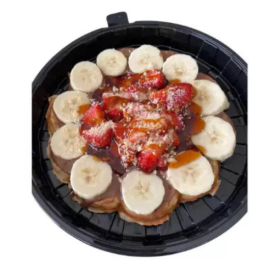 Plastik Waffle Kabı 50 Adet