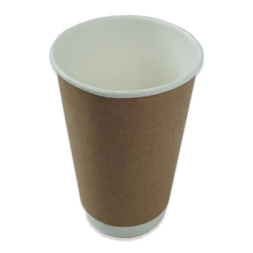 16 oz Kraft Double Wall Karton Bardak
