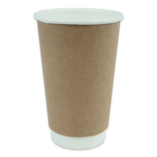 16 oz Kraft Double Wall Karton Bardak