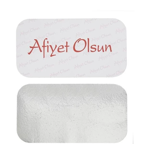 Alüminyum Kapak 750 gr 100 Adet