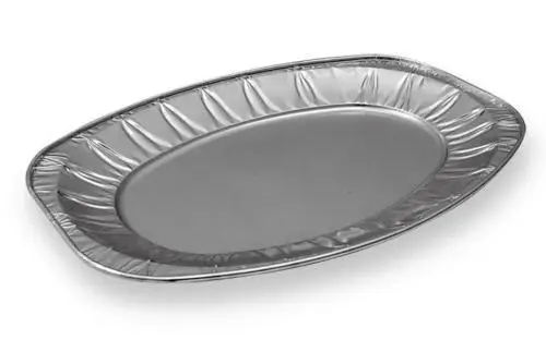 Alüminyum Küçük Boy Oval Tepsi