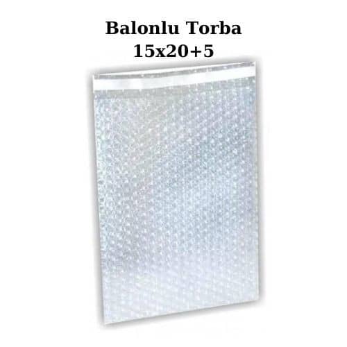 Bantlı Balonlu Torba 15x20+5 cm 250 Adet