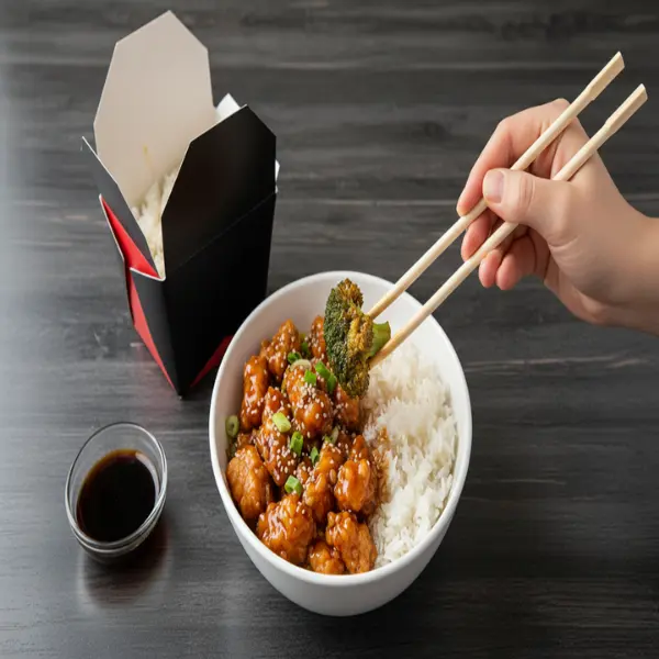 Chopstick Bambu Çin Yemek Çubuğu 50 Çift