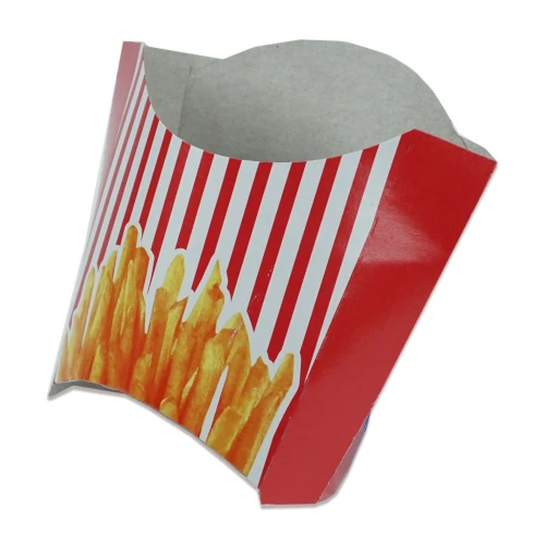 Baskılı Patates Cips Kutusu Küçük Boy