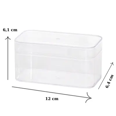 Benetta Dikdörtgen Tatlı Kasesi Kapaklı Set 300 cc