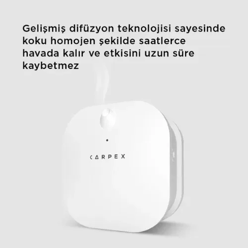 Carpex Micro Koku Makinesi Beyaz + 50 Ml Koku Kartuşu