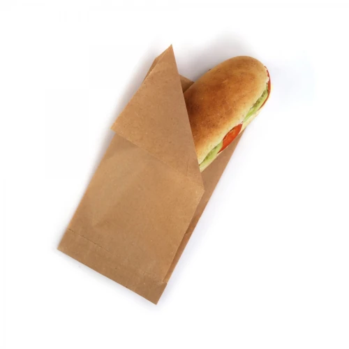Çizgisiz Şamua Kraft Sandviç Kağıdı 12x24 cm