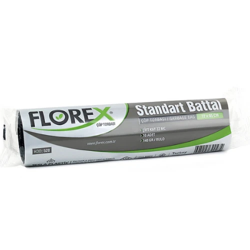 Florex Standart Battal Çöp Torbası 72x95 cm 140 gr