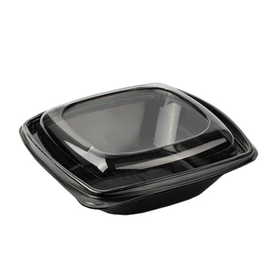  Plastik Kare Salata Kasesi Set 750 cc