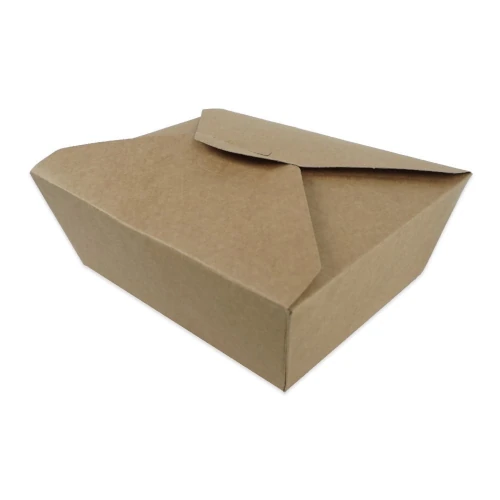 Kraft Lunch Box Yemek Kutusu 14x18x6 cm 50 Adet