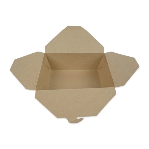 Kraft Lunch Box Yemek Kutusu 14x18x6 cm 50 Adet