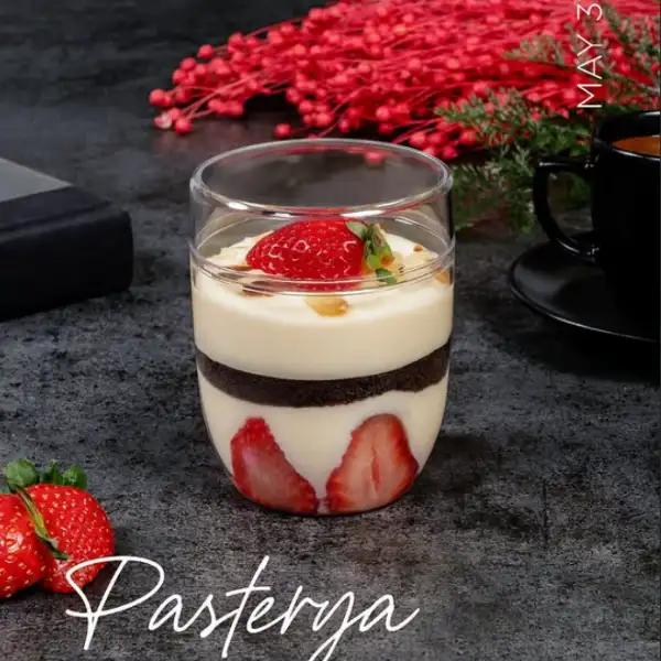 Pastery Mika Kavanoz Kapaklı 270 cc