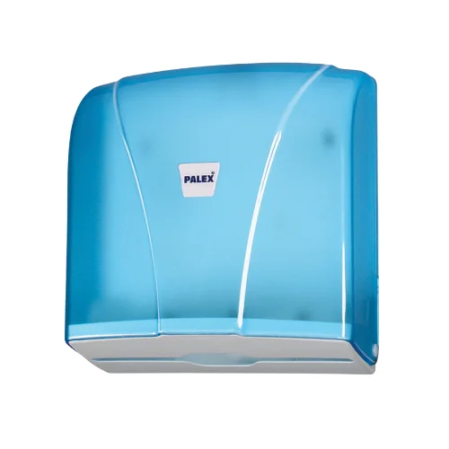 Palex Z Katlı Kağıt Havlu Dispenseri Şeffaf Mavi