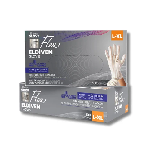 Reflex Flex Tpe Beyaz Eldiven