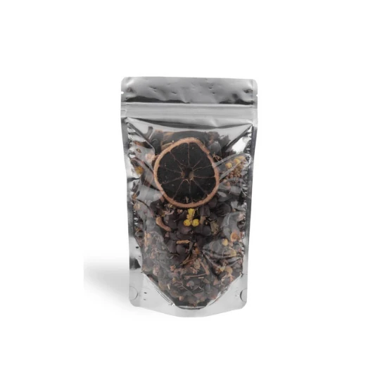 Şeffaf Metalize Kilitli Doypack 13x22 cm