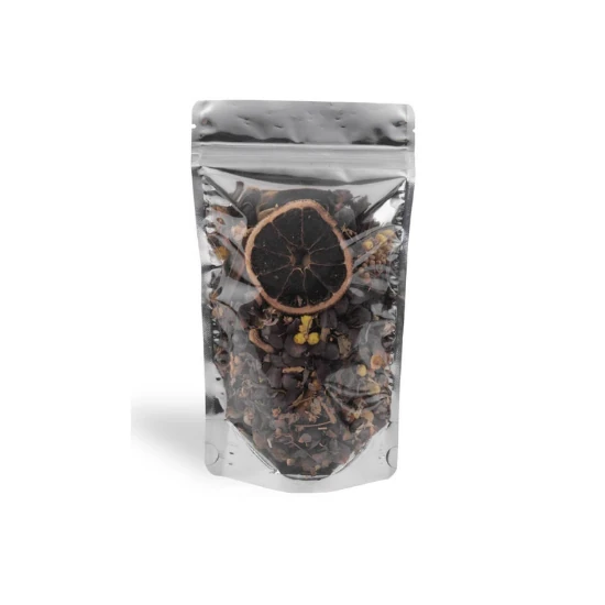 Şeffaf Metalize Kilitli Doypack 16x27 cm