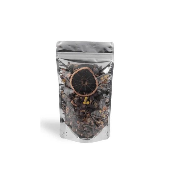 Şeffaf Metalize Kilitli Doypack 11x18 cm