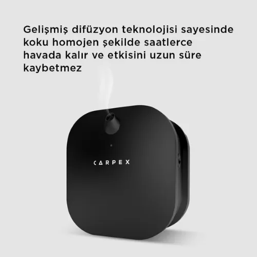 Carpex Micro Koku Makinesi Siyah + 50 Ml Koku Kartuşu