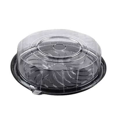 Pasta ve Kek Kabı Seti Düz Kenarlı Çap 25:cm H:6