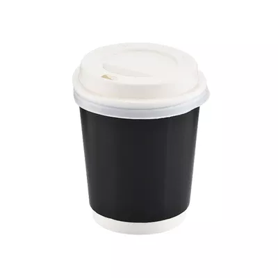 8 Oz Siyah Double Wall Karton Bardak Fiyatları