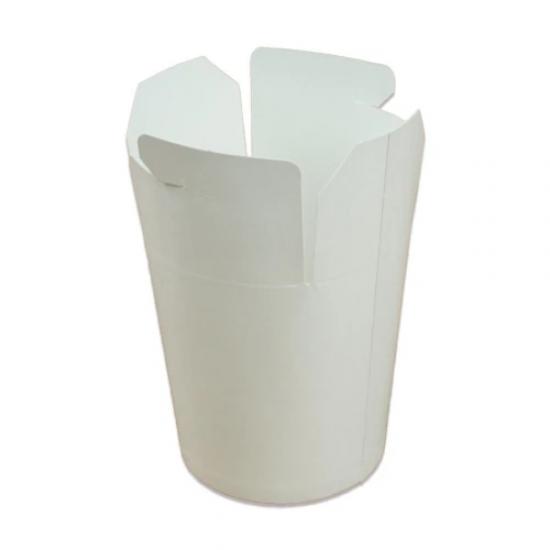 26 Oz Beyaz Karton Noodle Kutusu - Döner Box