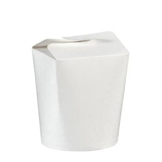 26 Oz Beyaz Karton Noodle Kutusu - Döner Box