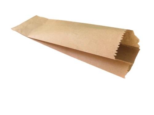 Çizgisiz Şamua Kraft Kese Kağıdı 15x33 cm - Şamua Kese Kağıdı