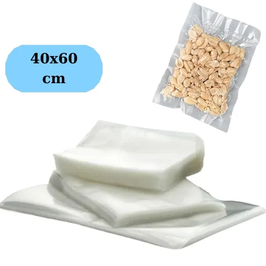 Düz Vakum Poşeti 40x60 cm -1 Kg - Vakum Poşeti Fiyatları